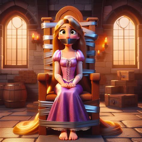 rapunzel bondage|Rapunzel gagged by HeroineInDistress on DeviantArt